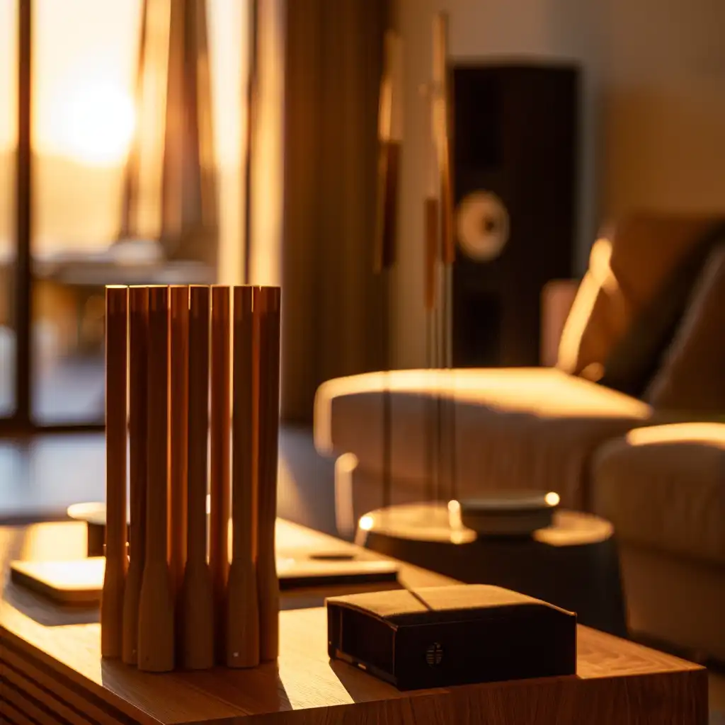 Het design en de esthetiek van toonaangevende soundsticks